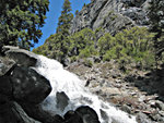 Waterfall on Indian Canyon Creek