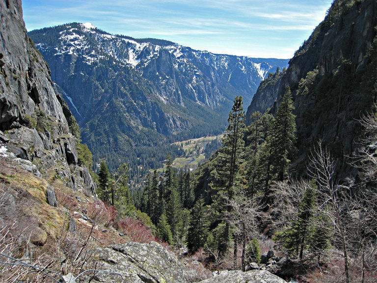 Yosemite Valley from Indian Canyon