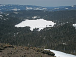 Lake Alpine from Peak 8512