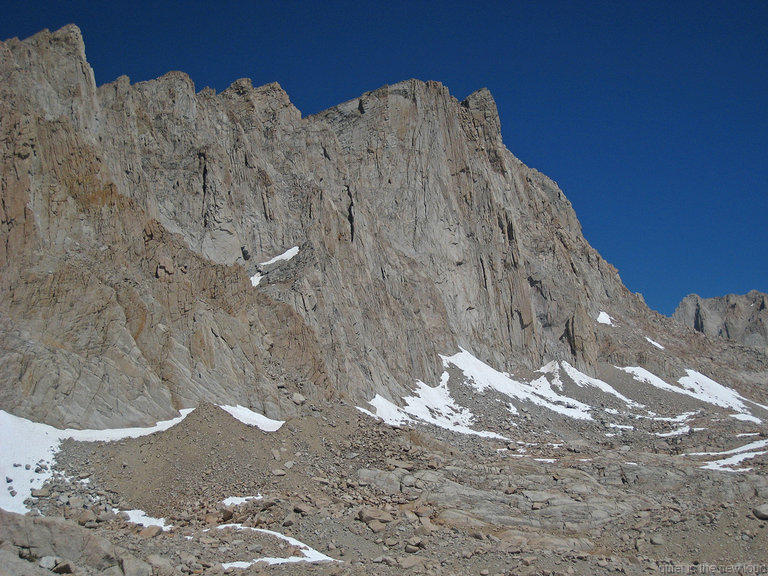Whitney ridgeline
