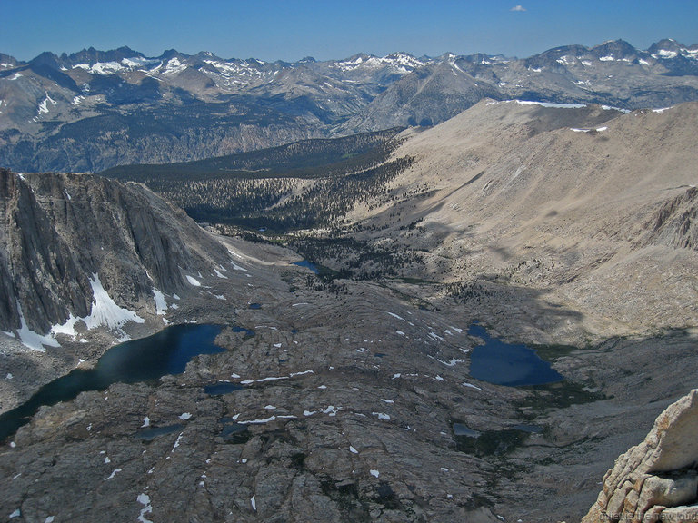 Southwest from Mt Muir