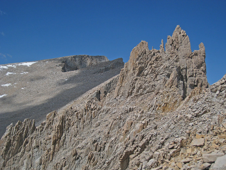 Pinnacle north of Mt Muir