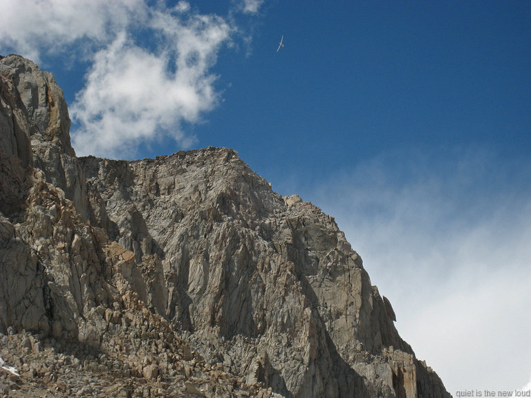 Glider over Mt Whitney