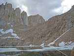 Lake, Whitney ridgeline, Mt Whitney