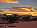 Thimble Peak at sunset