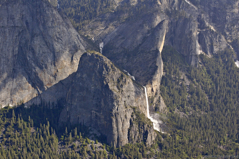 Lower Cathedral Rock, Bridalveil Fall, Leaning Tower