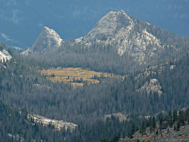 Domes south of Nelson Lake