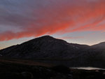 Vogelsang Peak at Sunset